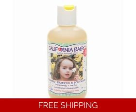 California Baby 加州宝宝的沐浴+洗发香波无泪 1个